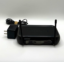 Shure PGX4 Wireless Microphone Receiver XLR  1/4" TS w/ Power Adapter Black