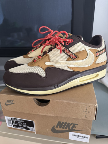 Nike Air Max 1 Travis Scott Brown size 12 - Picture 1 of 7