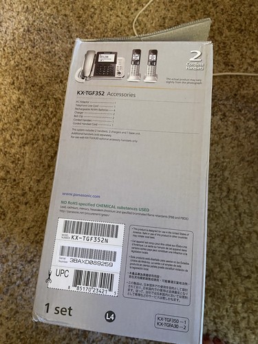 Panasonic KX-TGF352N Expandable Cordless Phone System - Picture 5 of 6