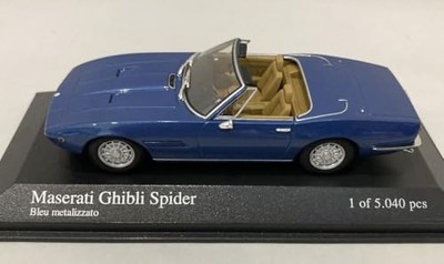 ミニカー MINICHAMPS Maserati Ghibli 1969 Minichamps 1/43 Maserati Ghibli Spider 1969 | eBay UK