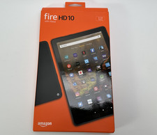 Amazon Kindle Fire HD 10" 32GB Tablet Alexa 2021 Model Black