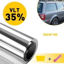 Window Tint Roll for Home, Office, Car, Truck, Auto - 20" x 10ft 35% VLT Silver