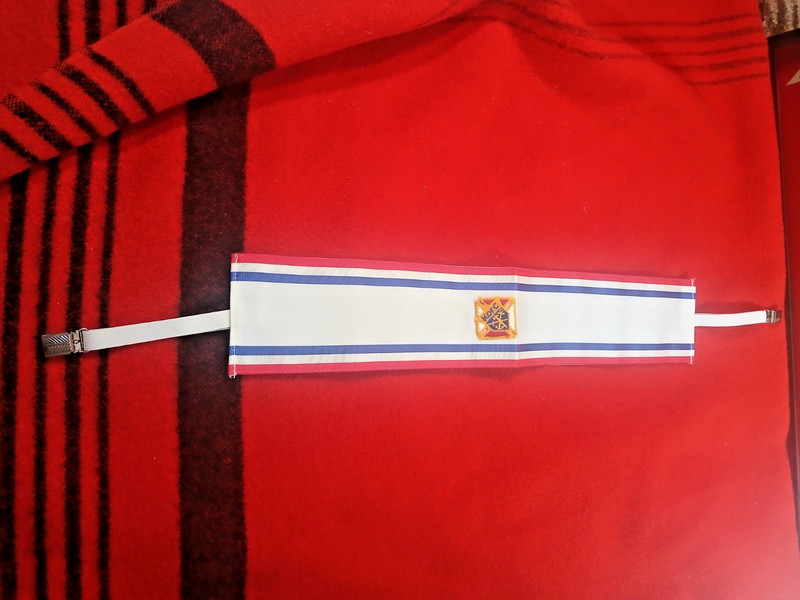 K NIGHTS OF COLUMBUS CEREMONIAL SASH