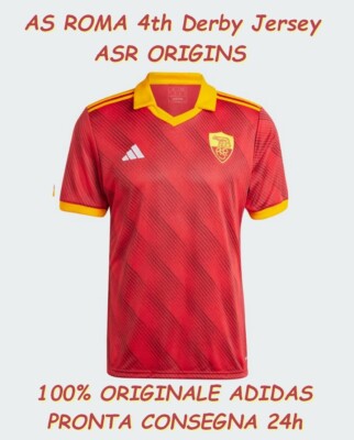 adidas AS Roma ユニフォーム XLサイズ adidas tシャツ ASローマ 24/25 ホームユニフォーム