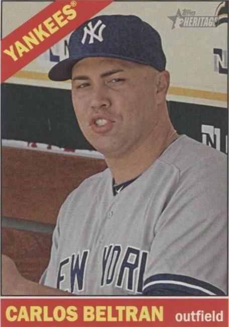 2015 Topps Heritage - Carlos Beltran #362 - 1 of 1