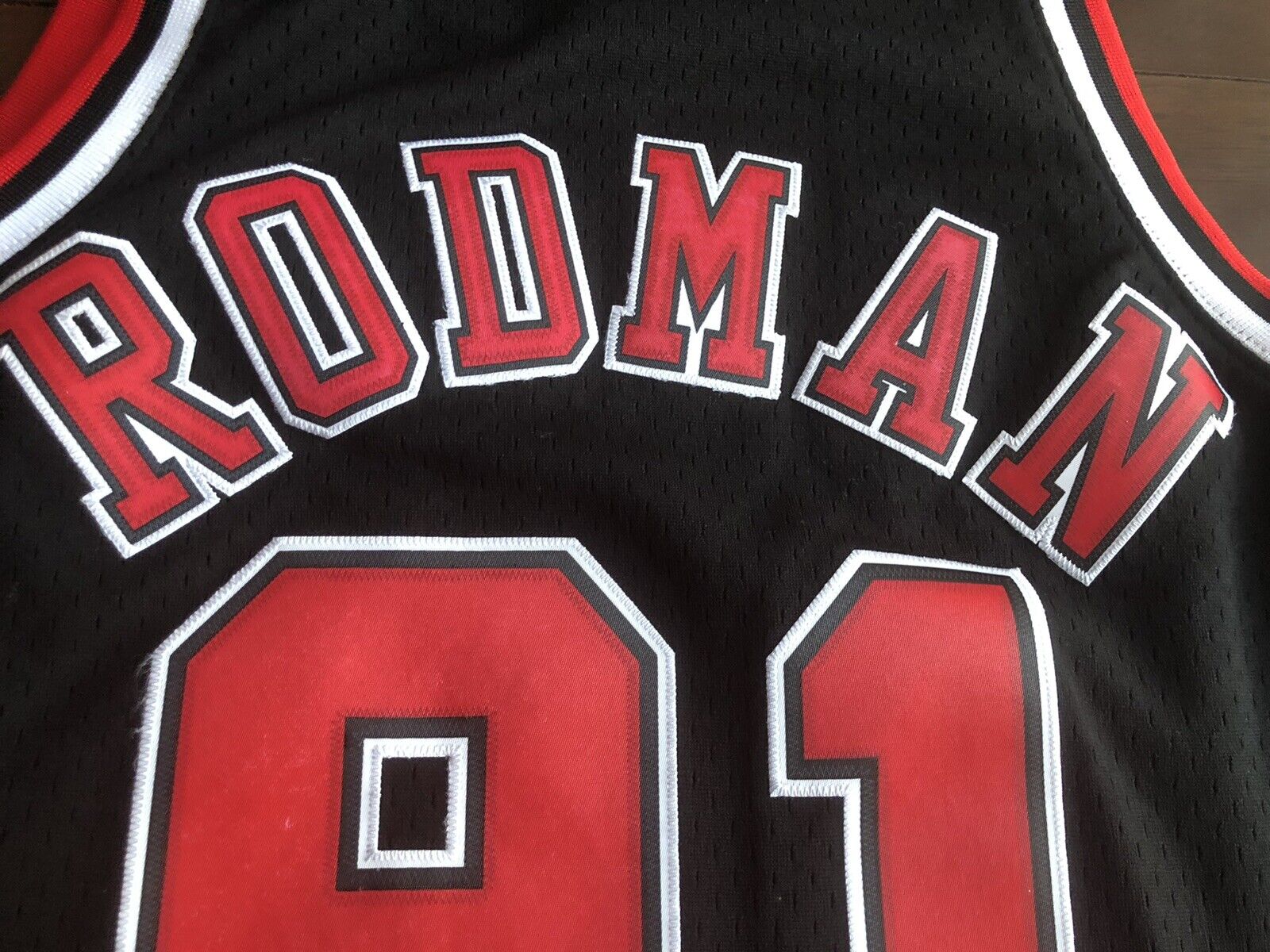 Mitchell & Ness Chicago Bulls Dennis Rodman #91 1995 - 1996