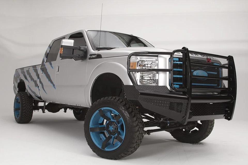 Передний бампер для 1999-2004 Ford F-550 Super Duty, Fab Fours FS99-S1660-1 - Изображение 2 из 4
