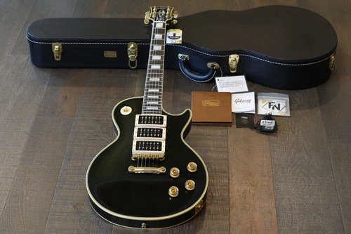 Gibson Custom Peter Frampton "Phenix" Inspired Les Paul Custom VOS Ebony + OHSC
