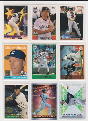 1996 1997 Topps Baseball you pick base stars RC rookie insert Hall of Famers NM