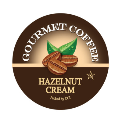 Hazelnut Cream Coffee, Single Serve Pods for Keurig K-cup Brewers
