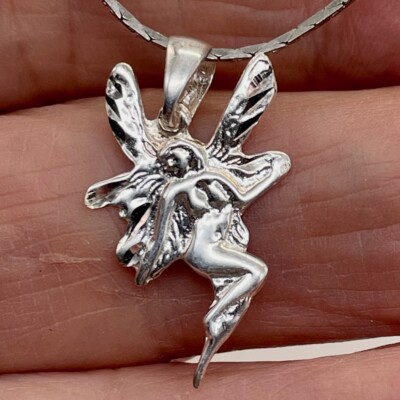 PS: Fairy Sterling Silver pendant 妖精