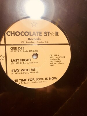 GARY DAVIS AND HIS PROFESSOR-UNTITLED-CHOCOLATE STAR (SEALED VINYL REISSUE) - LP
