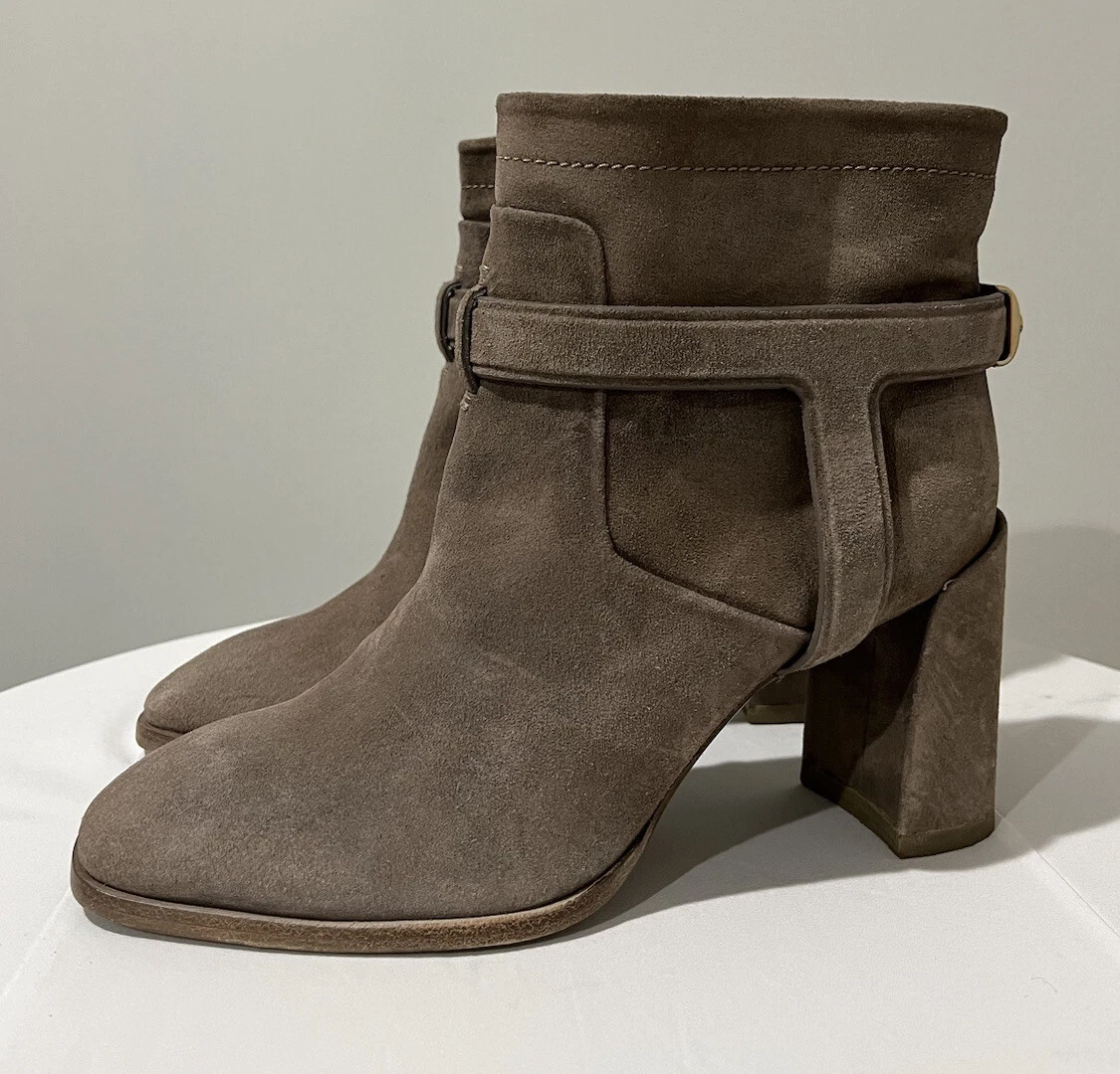 Bottes cheville authentiques CHRISTIAN DIOR Urbaine taille 37/7 Chelsea bottines taupe