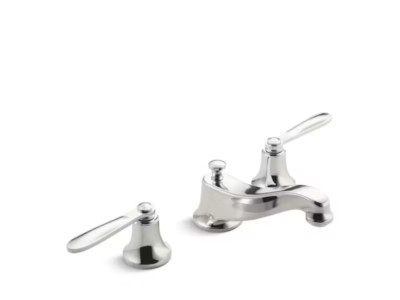 New! Kallista BB Tuxedo Deck Bath Set Streamline Nickel Silver (P24003-KL-AD)