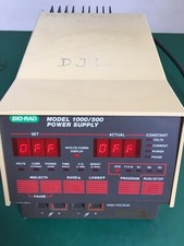 Bio-Rad Model 1000/500 Power Supply Gel Electrophoresis Lab Device