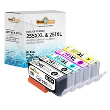 For Canon PGI255XXL CLI251XL Ink Cartridge for PIXMA MX722 MX922 Ix6820 Lot