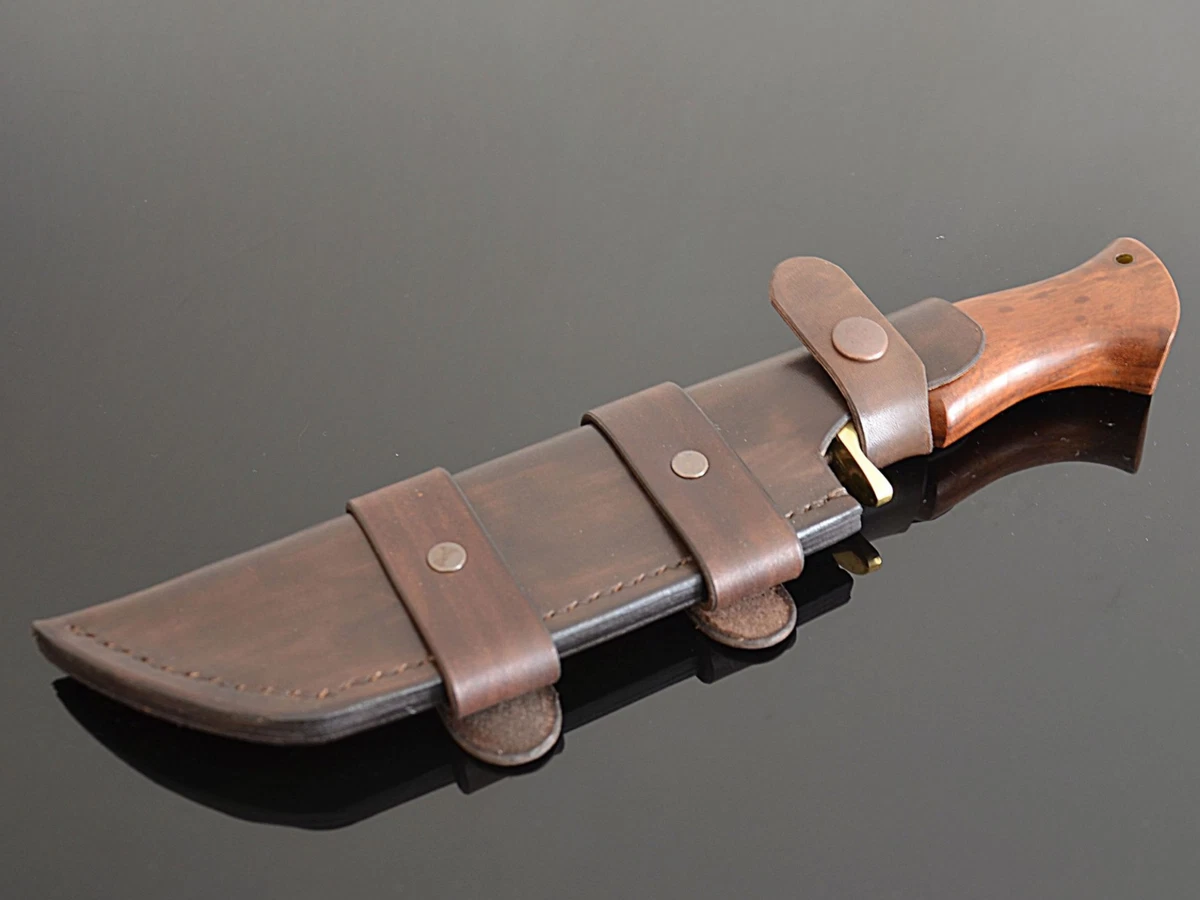 Custom Knife Sheath Made to Order Fixed Blade Knife Sheath Custom Made Horizontal Knife Sheath