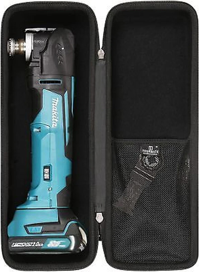 Tourmate Hard Storage Case For Makita XMT03Z 18V LXT Multi-Tool – Shockproof, Waterproof, Travel-Ready (Case Only)