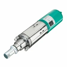 220W 12V 15m/50ft Electric Solar Deep Well Water Pump Submersible Bore HolePond