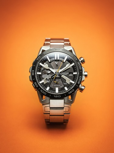Casio EQB-2000DB-1AER Edifice Solar Mens Watch 47mm 10ATM - Picture 6 of 12