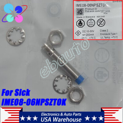New For Sick Proximity Switch Sensor IME08-06NPSZT0K 10-30VDC 200mA 6mm