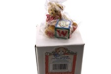 Cherished Teddies ABC Blocks Collection - Letter "W" Figurine