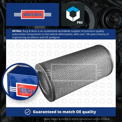 Air Filter fits DAF 400 2.5D 89 to 93 ET70 B&B Genuine Top Quality Guaranteed