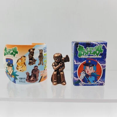 1999 Nintendo Pokemon Brock & Zubat Copper Metal Collection Anime Figure - Photo 1/4