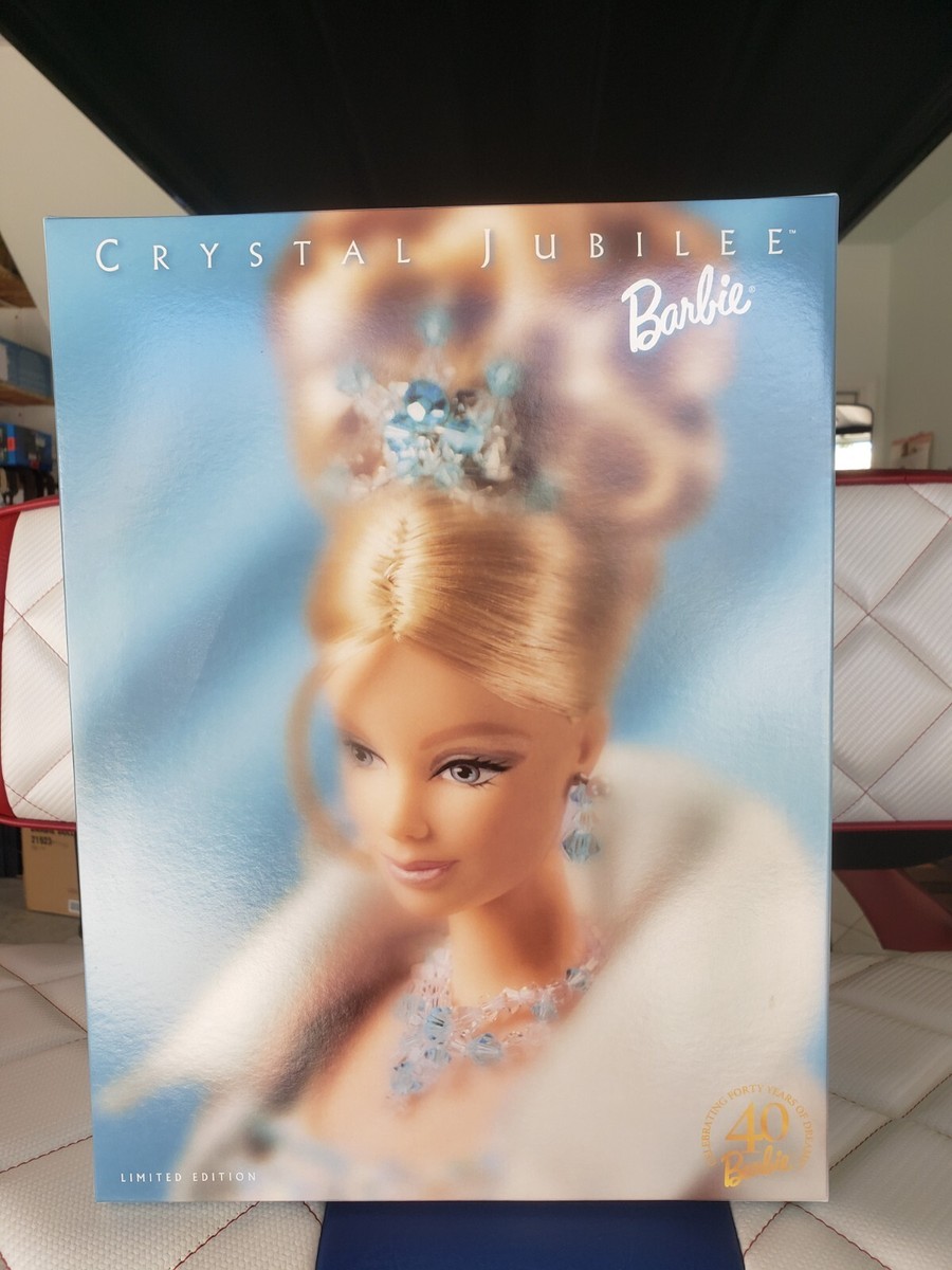 Crystal Jubilee Barbie Doll 40th Anniversary Swarovski Crystals | eBay