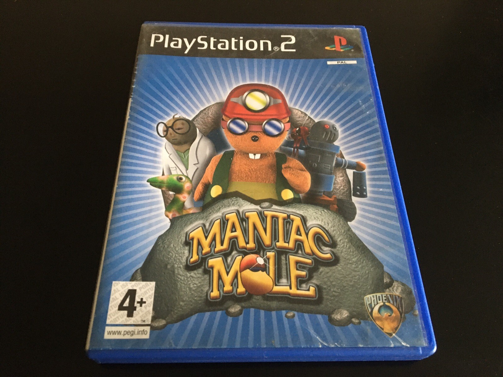 MANIAC MOLE SONY PLAYSTATION 2 PS2 EDITION PT PAL COMPLET