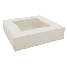 SOUTHERN CHAMPION 9X9X2-1/2 WINDOW BAKERY BOX| 200CT 24133 200 per CASE