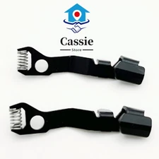 2 Pack G1ock Extended Slide Stop / Release 42/43/43X/48 9mm Black 2Pcs Steel US