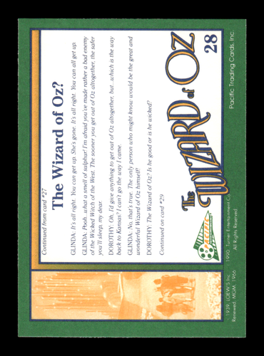 1990 Pacific The Wizard of Oz Trading Cards #1-110 ~ Choose Your Card - Picture 56 of 220