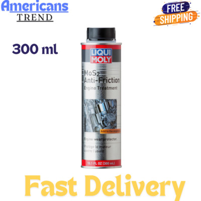 Liqui Moly MoS2 Anti-Friction Engine Treatment | 300 ml | Oil additive | SKU: 20