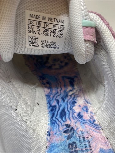 Adidas Shoes Women Size 5.5 (SHW 675001) ART EF7640 Multicolor - Picture 9 of 12