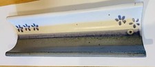 Studio Art Incense Tray Burner Hively Pottery Monmouth Oregon Glazed 14” Long