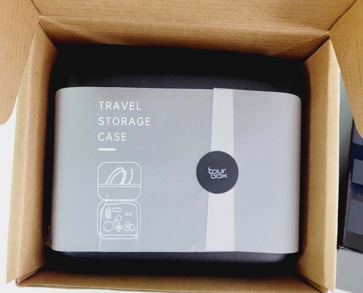 Tourbox Elite Translucent Bluetooth Video/Photo Editing Module TBECA + Case,Wire