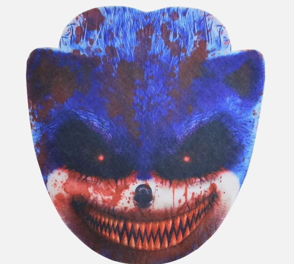 Kids Sonic the Hedgehog Jumpsuit Mask Gloves Costume Halloween Fancy