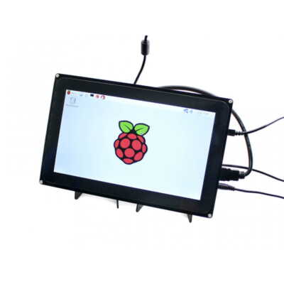 LCD-Display 10,1'' 1024x600 HDMI-Touchpanel. + Gehäuse WaveShare 11557