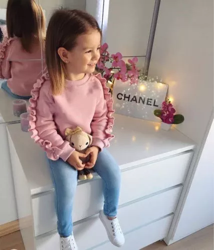 Little girl clearance tracksuits