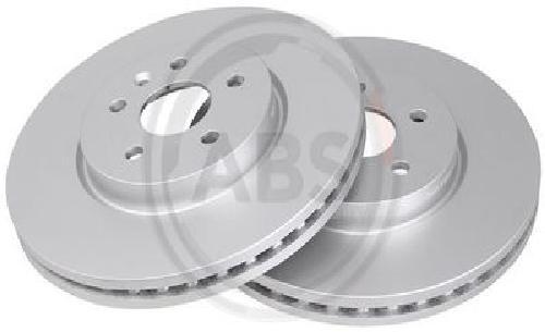 2x Original A.B.S. Brake Disc 18303 for Chevrolet Opel