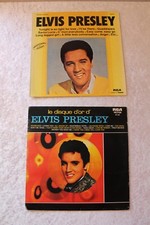 5 seltene alte Schallplatten aus Frankreich Elvis Presley Vinyl LP Sammlung