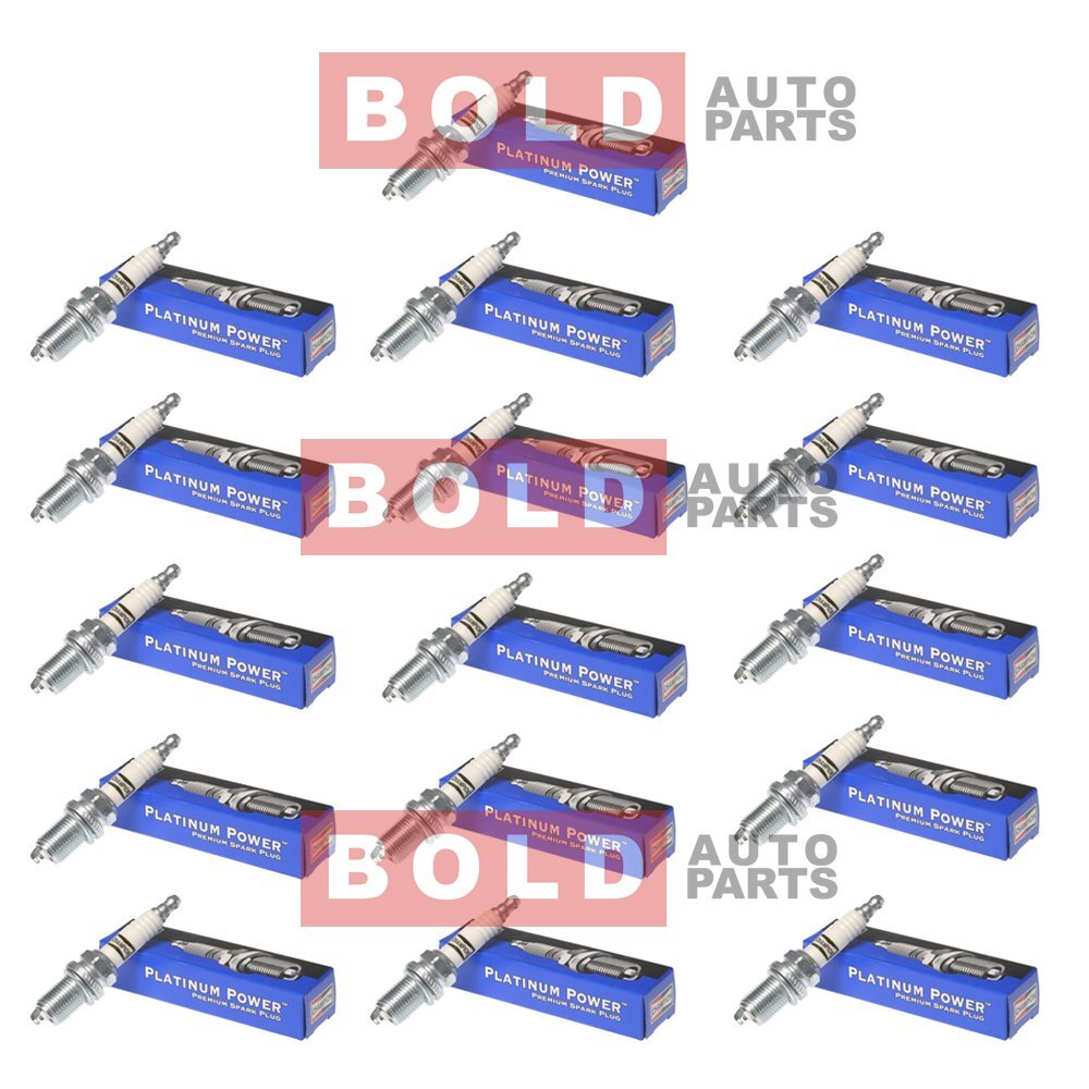 CHAMPION PLATINUM POWER Spark Plugs Set of 16 for 2003-2008 Dodge Ram 1500 5.7L