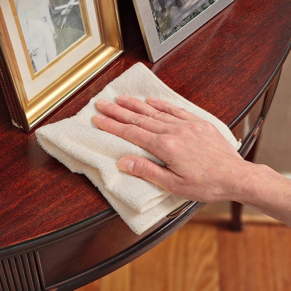 Paquete de 10 paños de limpieza de microfibra Envision Home, 12 por 12 pulgadas Foto 4 de 4