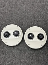 2X Samsung Wisenet PNM-7000VD Dual Surveillance Cameras / Missing Cables