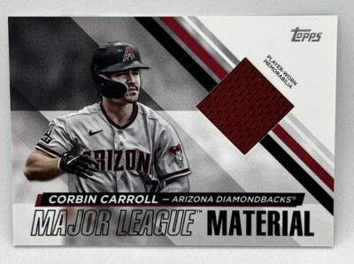 2024 Topps Series 1 CORBIN CARROLL Major League Material Relic