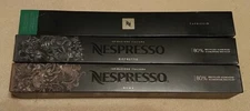 Nespresso Ispirazione Coffee Pods LOT: Caprriccio, Ristretto, Roma, 10 Ea 30 Tot