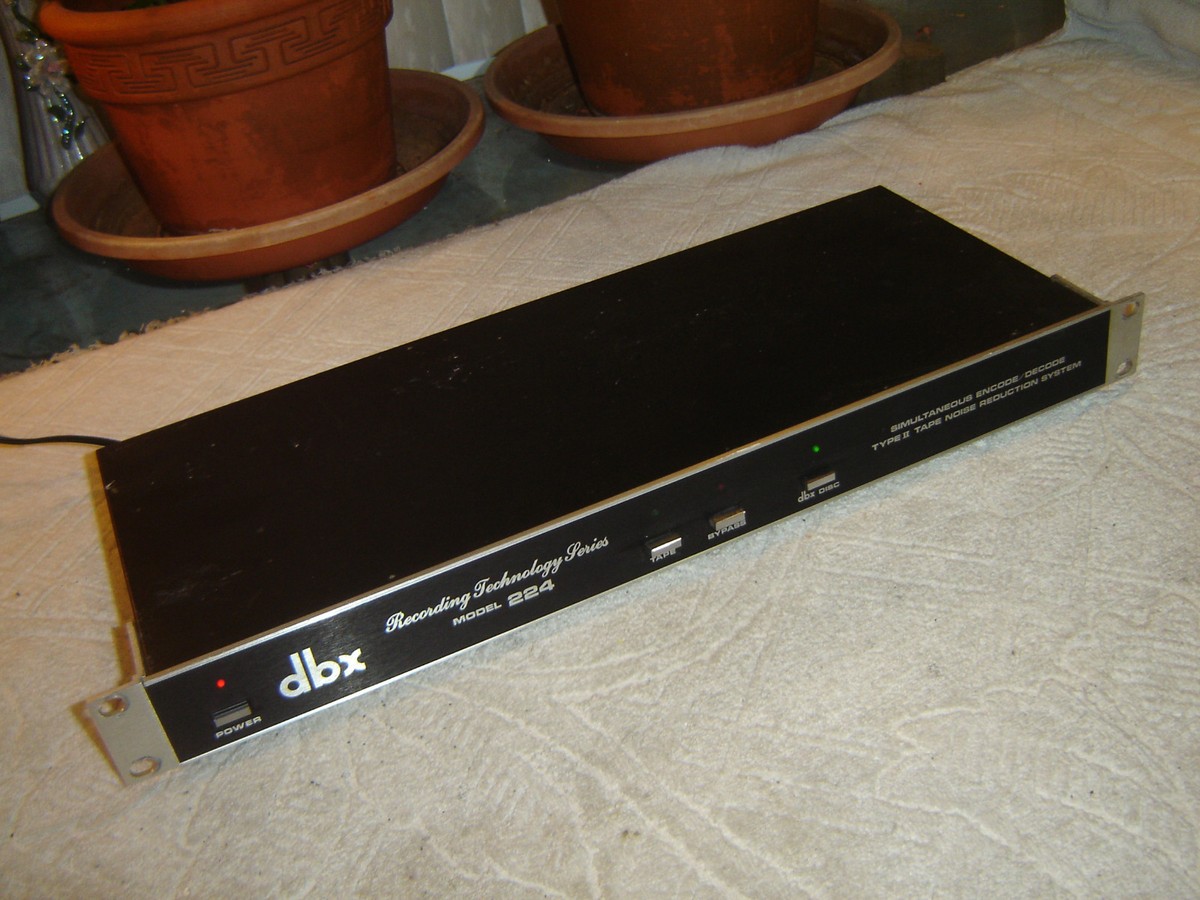 DBX 224, Tape Noise Reduction, Encode Decode, Made in Japan DBX 224, Tape Noise Reduction, Encode Decode, Made in Japan