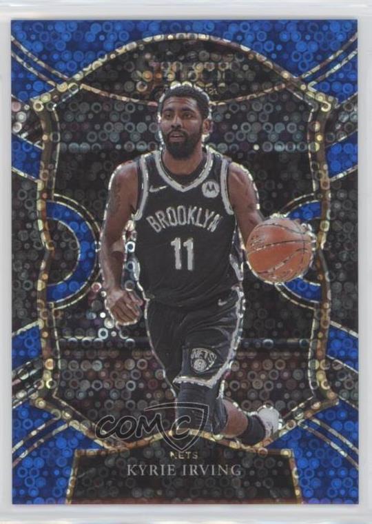2020-21 Panini Select Concourse Blue Disco Prizm /25 Kyrie Irving #42