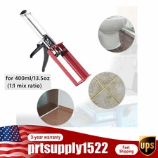 For Panel Bond Gun Epoxy Gun 400 mL(1:1 Mix Ratio) Dual Component Applicator